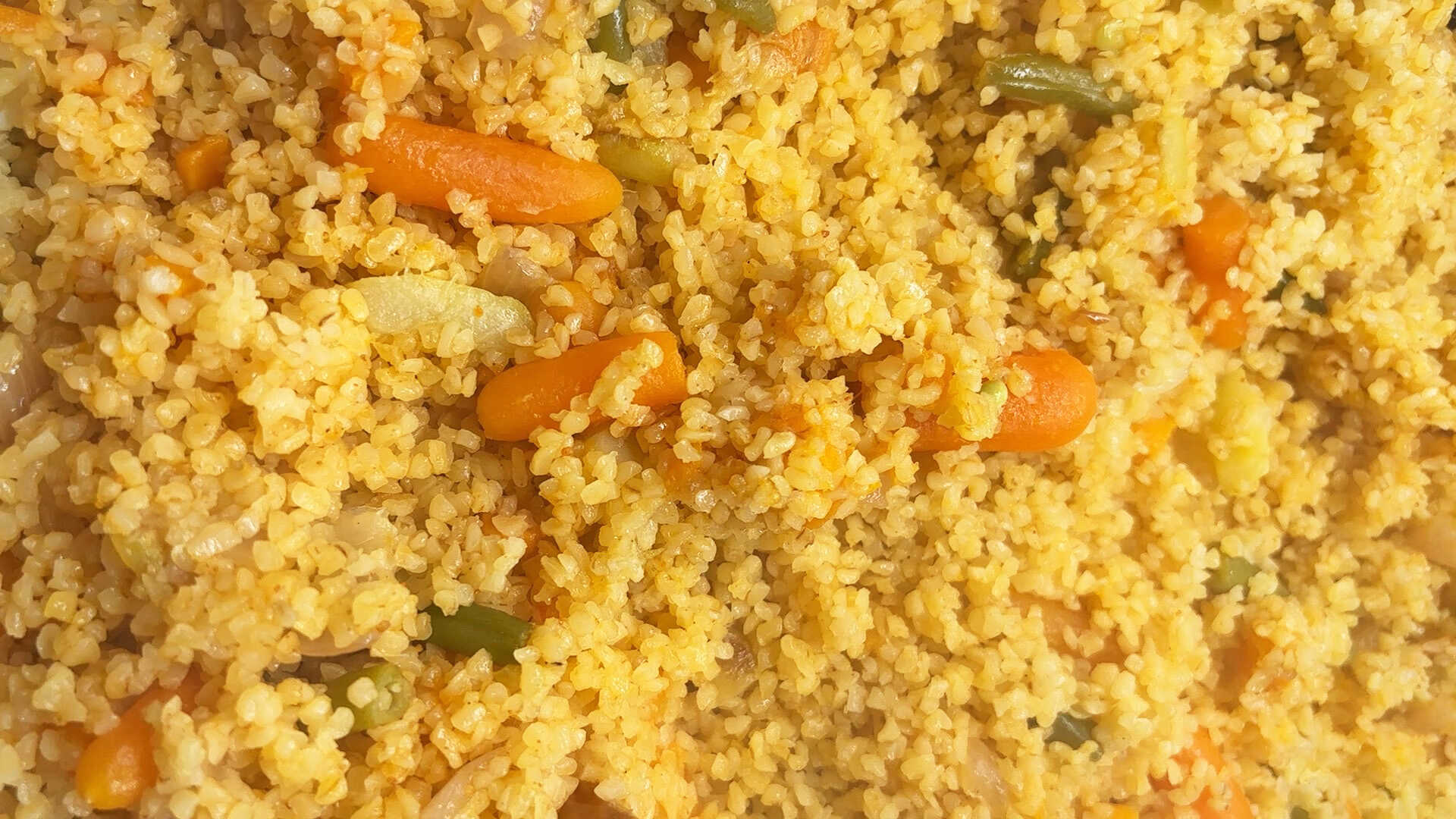 בורגול עם ירקות